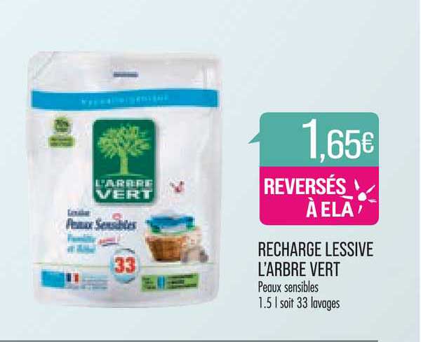 Recharge Lessive L'arbre Vert