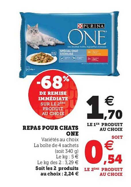 Repas Pour Chats One