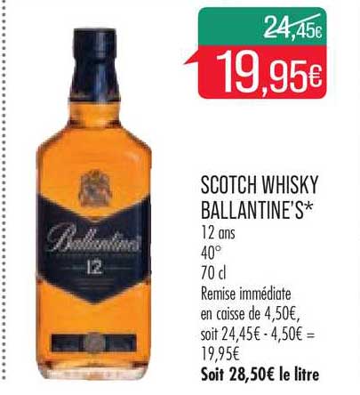 Scotch Whisky Ballantine's
