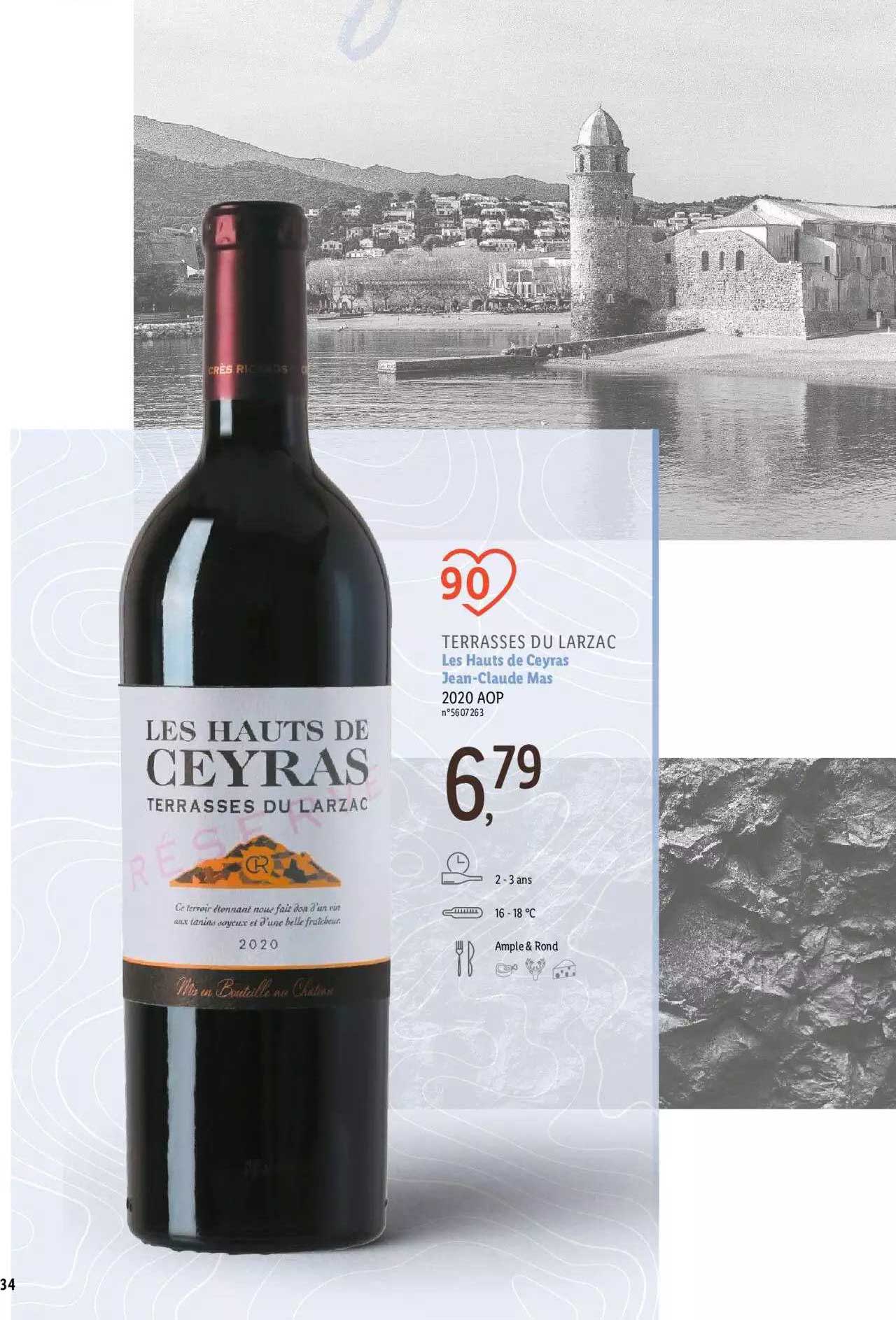 Terrasses Du Larzac Les Hauts De Ceyras Jean-claude Mas 2020 Aop