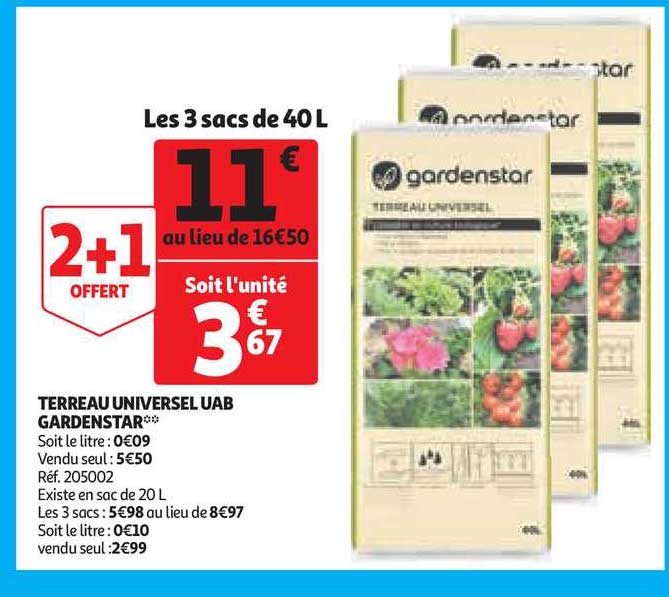 terreau universel uab gardenstar
