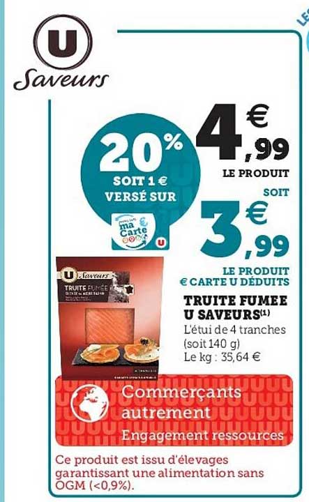 Truite Fumée U Saveurs