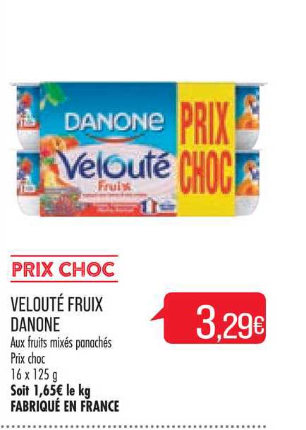 Velouté Fruix Danone