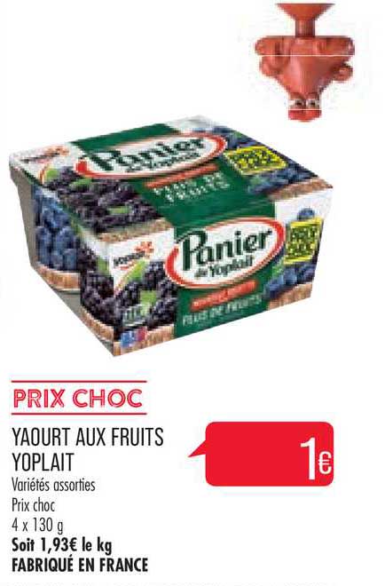 Yaourt Aux Fruits Yoplait
