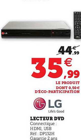 lecteur dvd lg