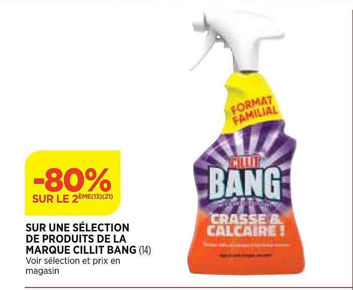 produits de la marque cillit bang