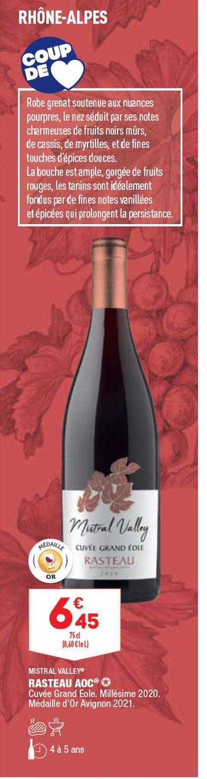 rasteau aoc mistral valley