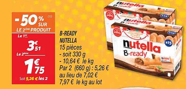 b-ready nutella