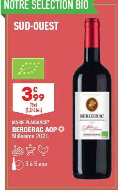 bergerac aop marie plaisance