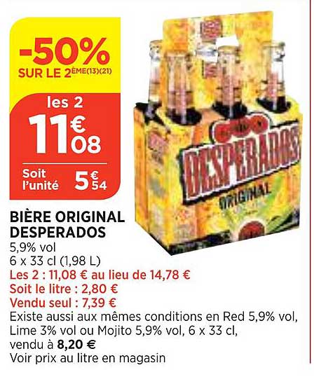 Bière Original Desperados