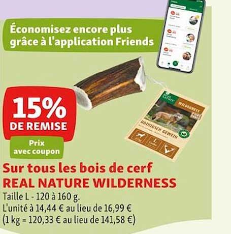 bois de cerf real nature wilderness