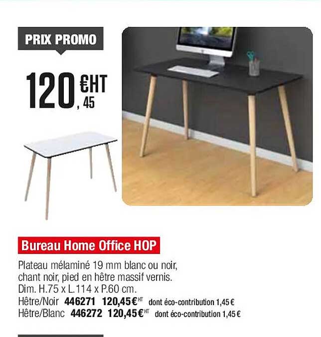 bureau home office hop