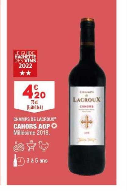 cahors aop champs de lacroux