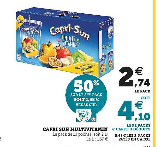 Capri Sun Multivitamin