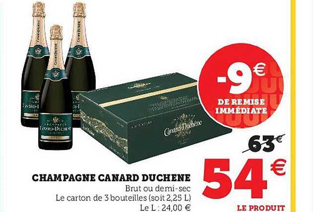 champagne canard duchêne