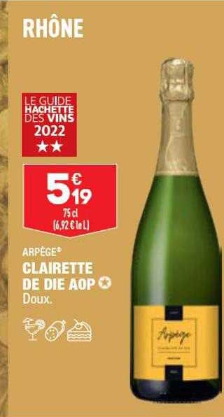 clairette de die aop arpège