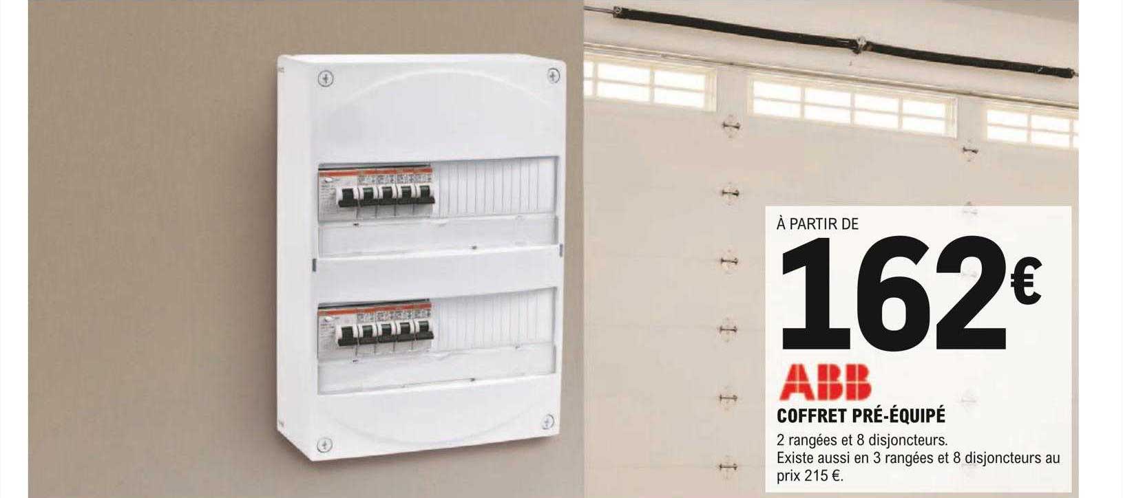 coffret pré-équipé abb