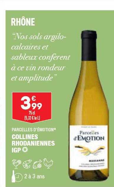 collines rhodaniennes igp parcelles d'émotion