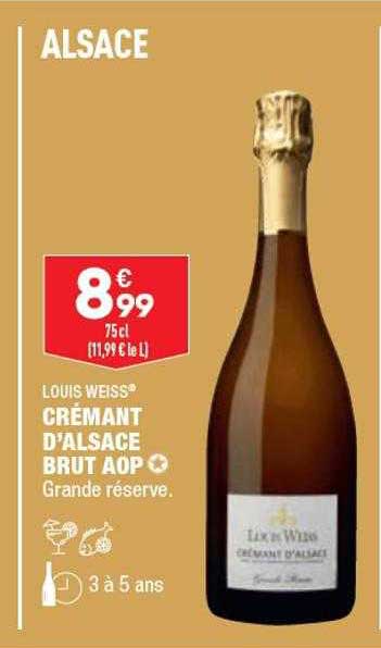 Crémant D'alsace Brut Aop Louis Weiss