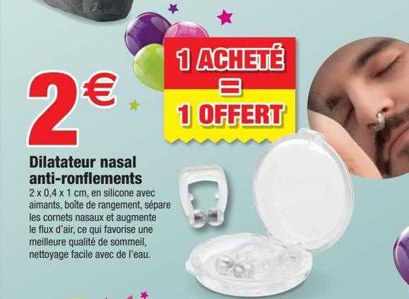 dilatateur nasal anti-ronflements