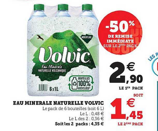 Eau Minérale Naturelle Volvic
