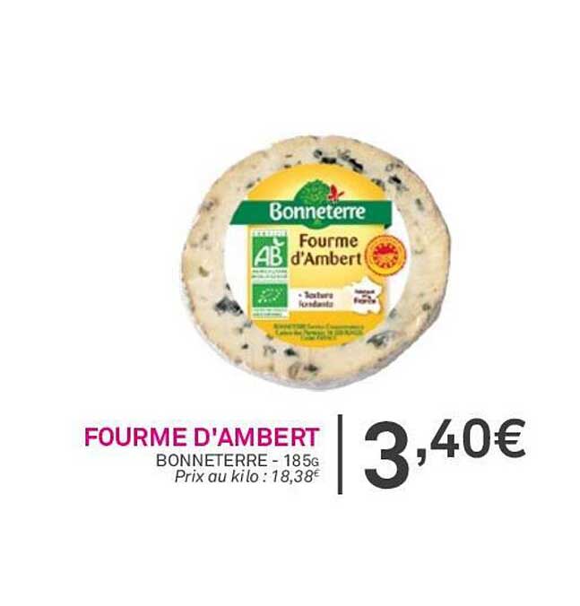 fourme d'ambert bonne terre