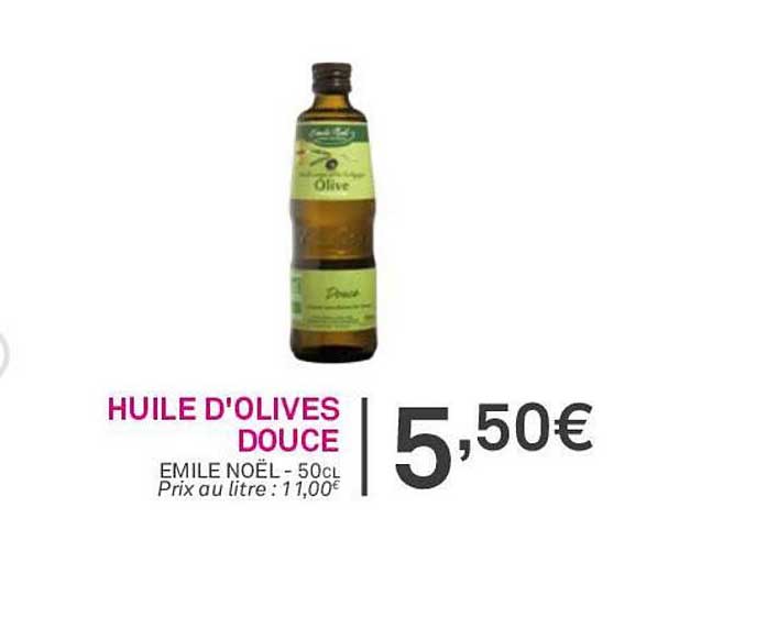 huile d'olives douce émile noël