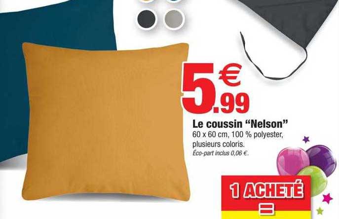 le coussin "nelson"