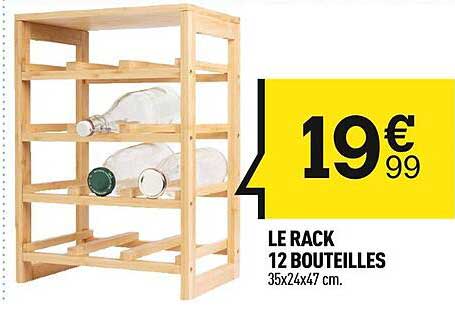 le rack 12 bouteilles