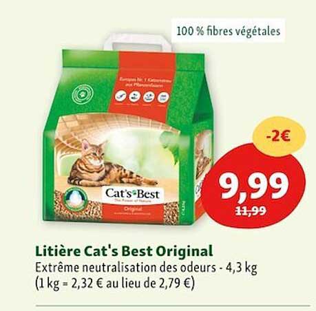 Litière Cat's Best Original