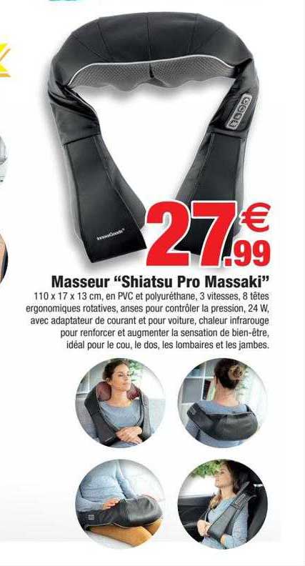 masseur "shiatsu pro massaki"