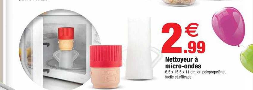 nettoyeur à micro-ondes