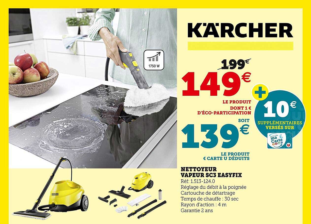 nettoyeur vapeur sc3 easyfix