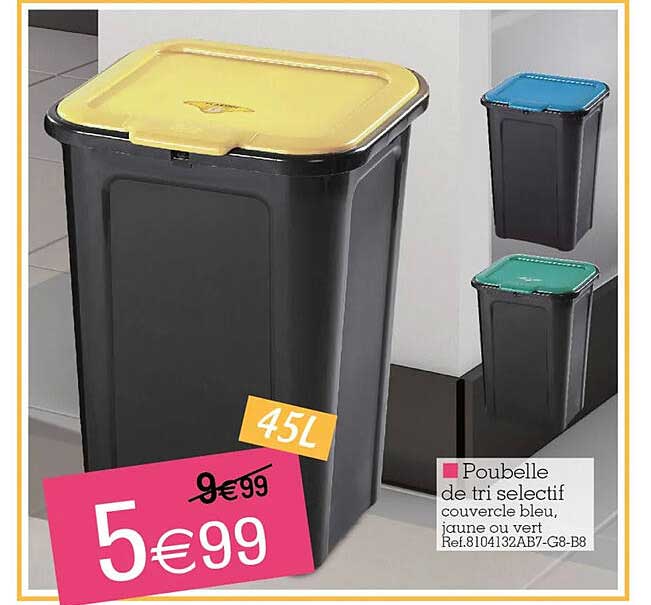 poubelle de tri selectif