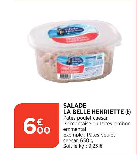 salade la belle henriette