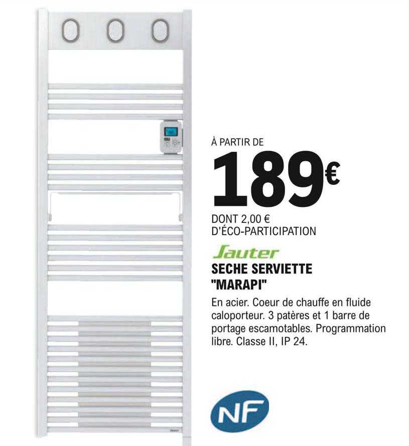 Sèche Serviette "marapi" Sauter