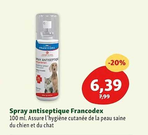 Spray Antiseptique Francodex