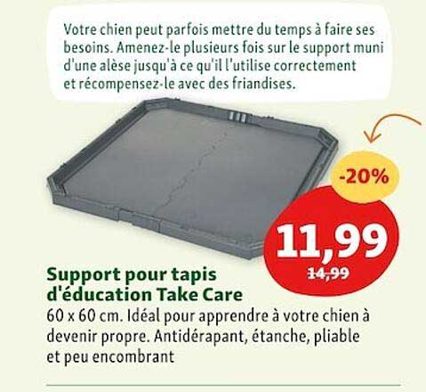 support pour tapis d'éducation take care