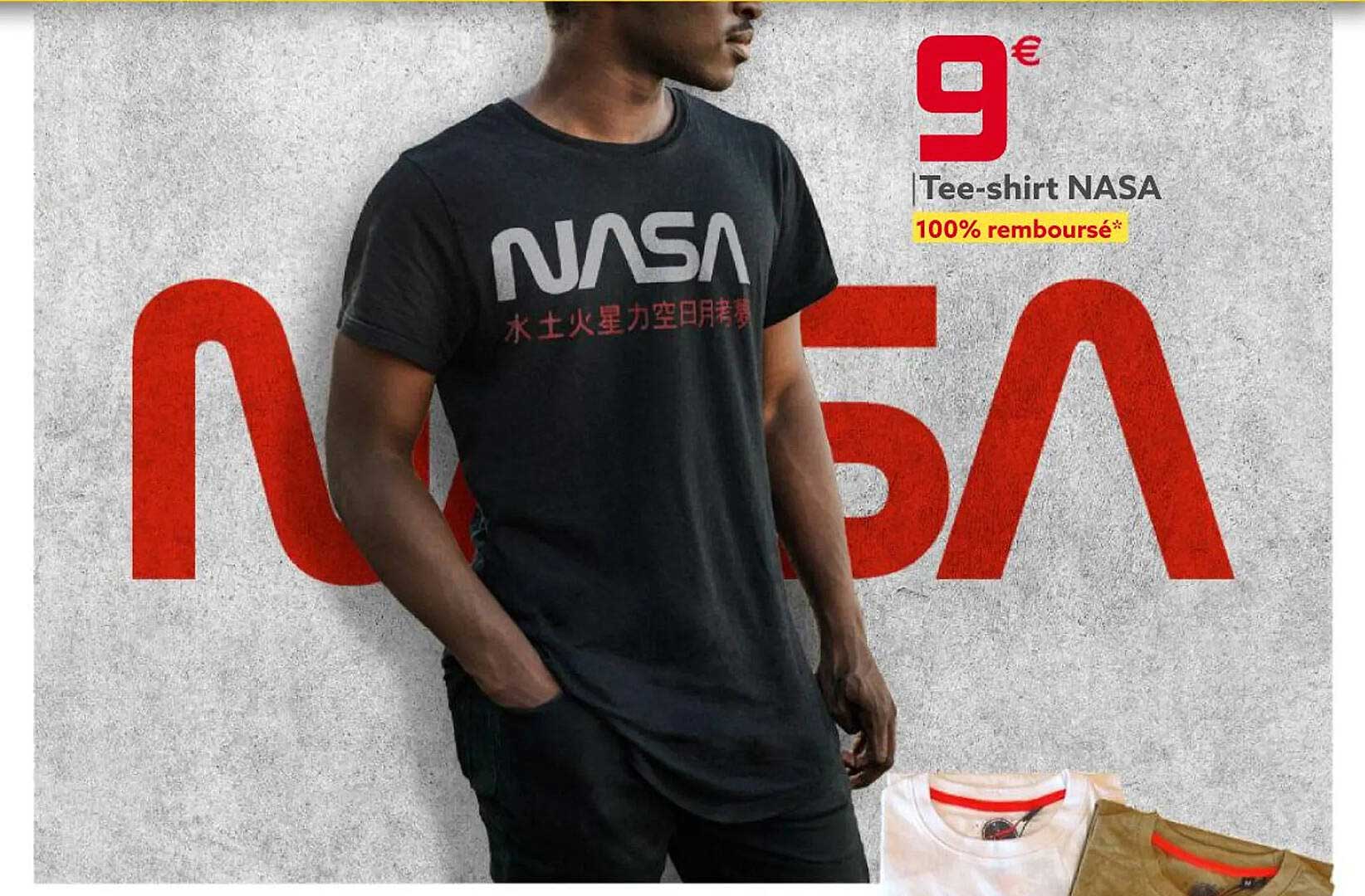 tee-shirt nasa