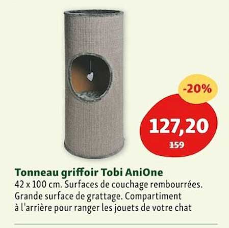 tonneau griffoir tobi anione