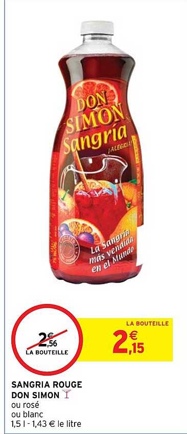 sangria rouge don simon