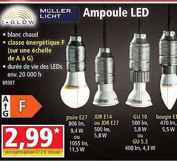 ampoule led müller licht i-glow