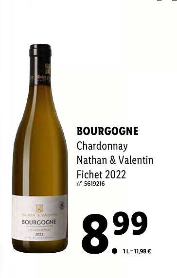 bourgogne chardonnay nathan & valentin fichet 2022