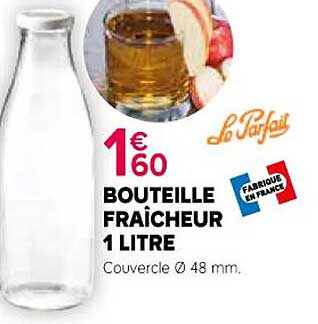 bouteille fraîcheur 1 litre le parfait
