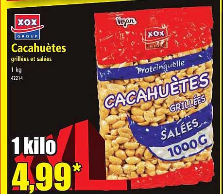 cacahuètes xox group