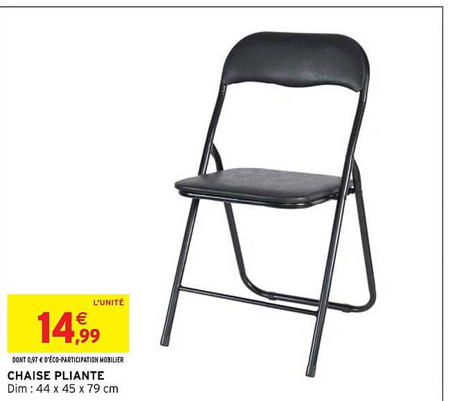 Chaise Pliante