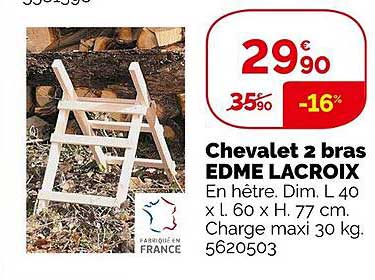 Chevalet 2 Bras Edme Lacroix