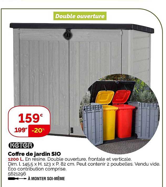 Coffre De Jardin Sio Keter