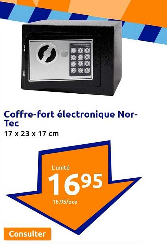 coffre-fort électronique nor-Tec