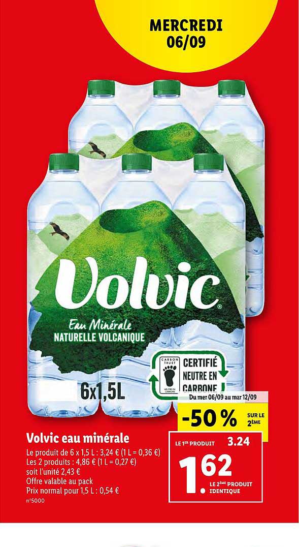 eau minéral volvic
